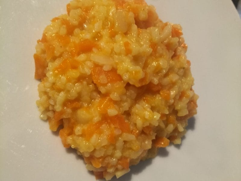Cliquez pour zoomer ! Risotto aux carottes et parmesan Thermomix par Anso
