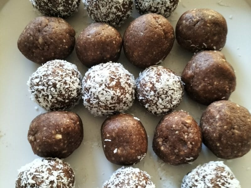 Cliquez pour zoomer ! Energy balls choco coco Thermomix par Anso