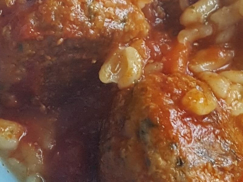 Cliquez pour zoomer ! Boulettes de viandes à la sauce tomate Thermomix par Elooodie16