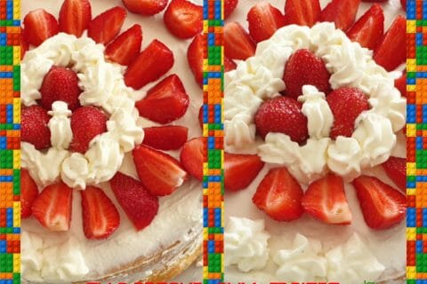 Cliquez pour zoomer ! Shortcake aux fraises au Thermomix