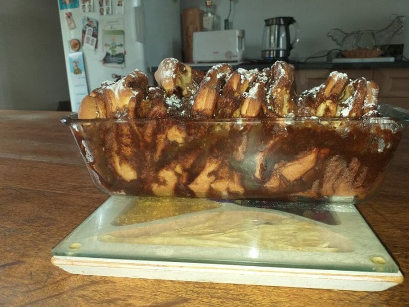 Cliquez pour zoomer ! Brioche à effeuiller à la cannelle Thermomix par sand4624