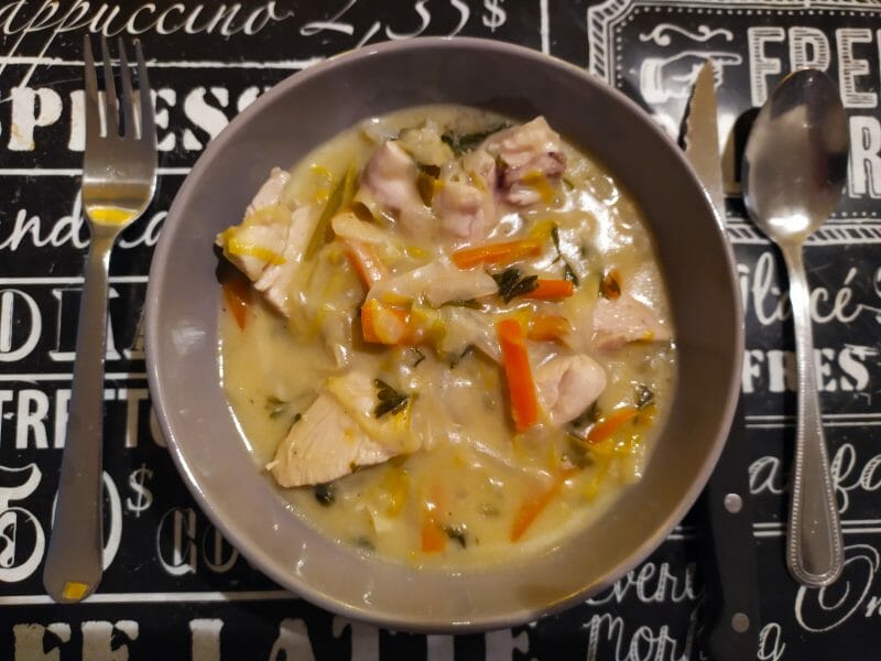 Cliquez pour zoomer ! Waterzooï de poulet Thermomix par lapoule01