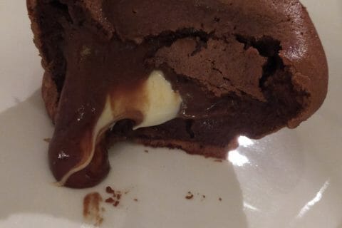 Cliquez pour zoomer ! Fondants aux deux chocolats Thermomix par lapoule01