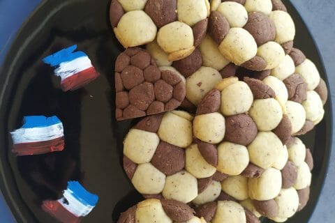 Cliquez pour zoomer ! Biscuits ballon de foot Thermomix par lapoule01