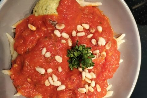 Cliquez pour zoomer ! Boulettes de ricotta sauce tomate Thermomix par lapoule01