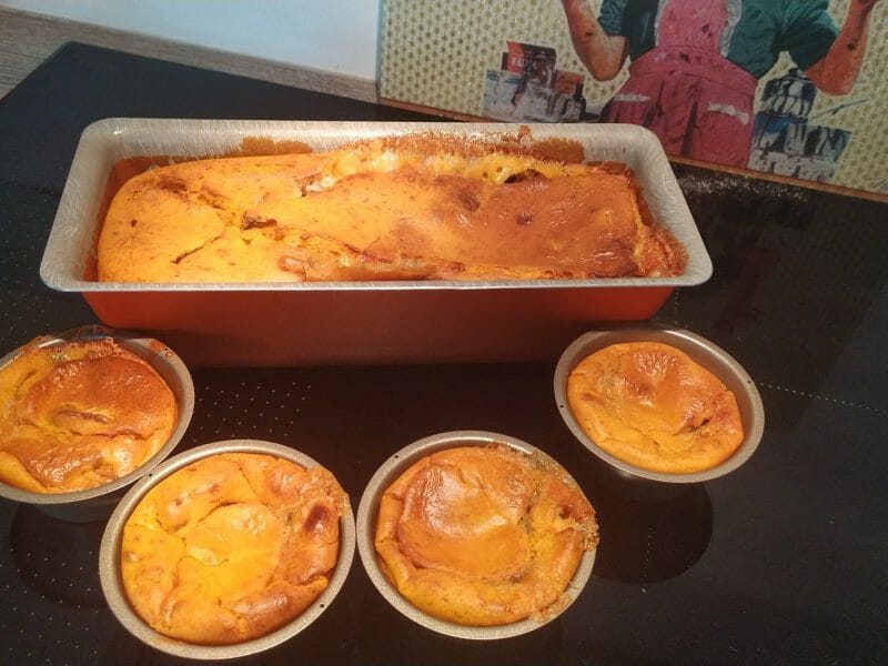 Cliquez pour zoomer ! Mini-cake au potimarron, noix et fourme de Montbrison Thermomix par lapoule01