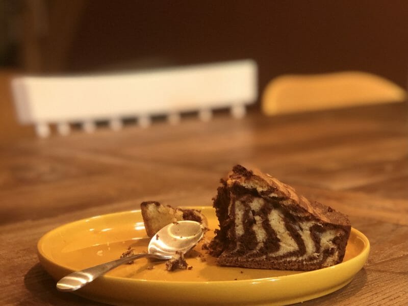 Cliquez pour zoomer ! Gâteau zébré Thermomix par Joanne