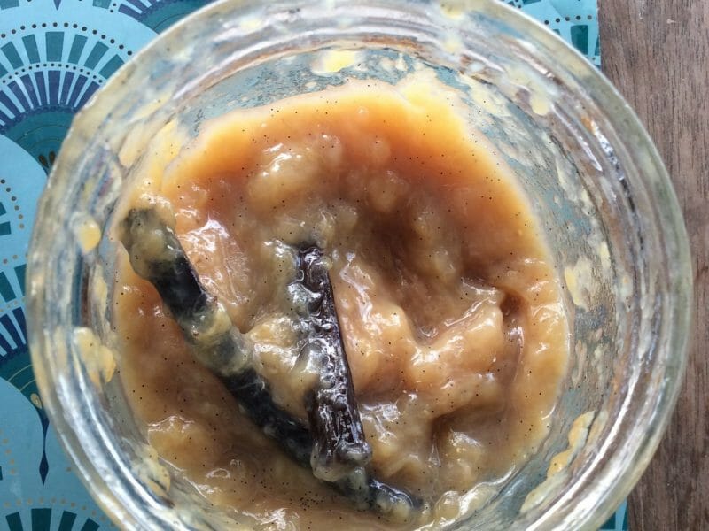 Cliquez pour zoomer ! Confiture banane, vanille et rhum Thermomix par Auredupacifique