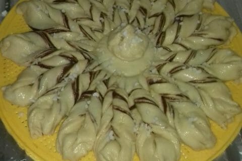 Cliquez pour zoomer ! Brioche étoilée au Nutella Thermomix par Julie54120