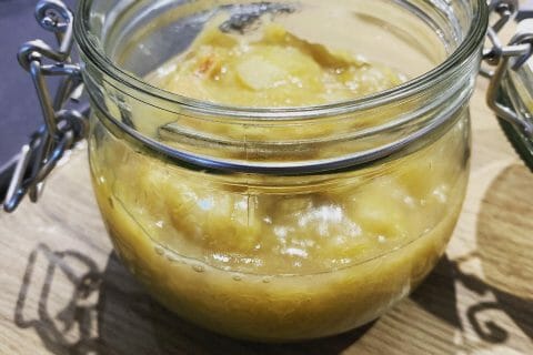 Compote de rhubarbe au Thermomix