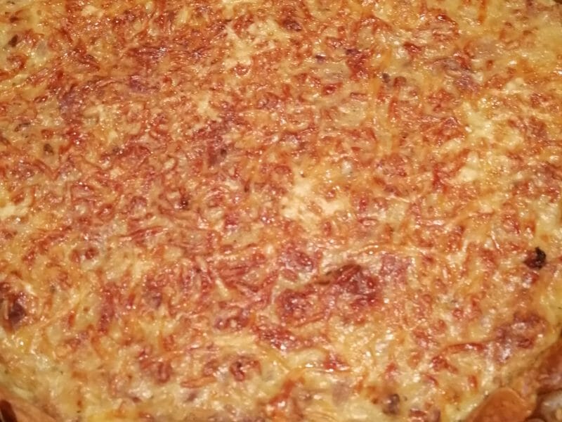 Cliquez pour zoomer ! Tarte feuilletée aux oignons Thermomix par Pierrick.