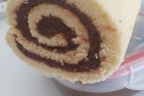 Cliquez pour zoomer ! Roulé au nutella au Thermomix