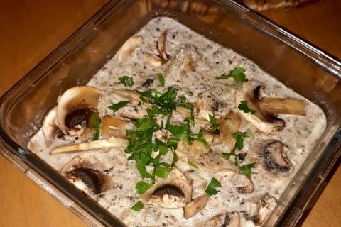 Cliquez pour zoomer ! Sauce aux champignons au Thermomix