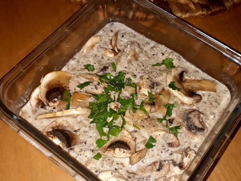 Cliquez pour zoomer ! Sauce aux champignons Thermomix par elle.aime2