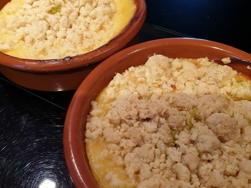 Cliquez pour zoomer ! Crumble au citron Thermomix par sophie1127