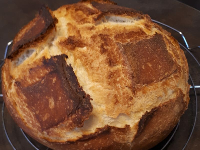 Cliquez pour zoomer ! Pain Cocotte Thermomix par vroumette