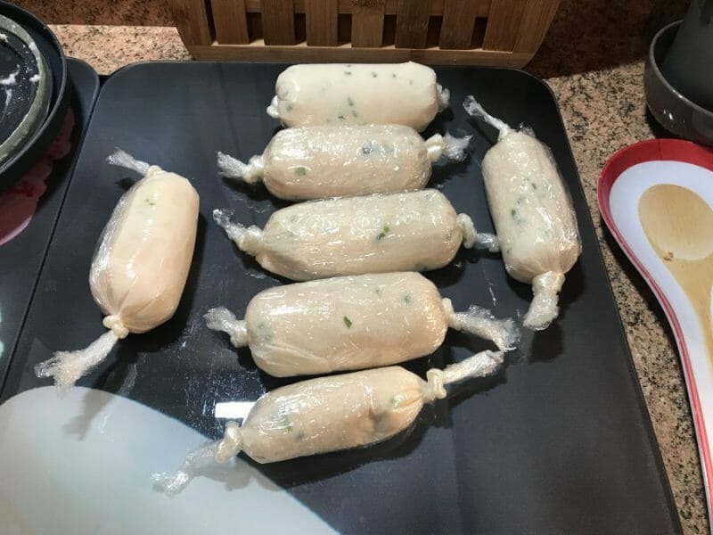 Cliquez pour zoomer ! Petits boudins de volaille sans boyaux Thermomix par bina0042