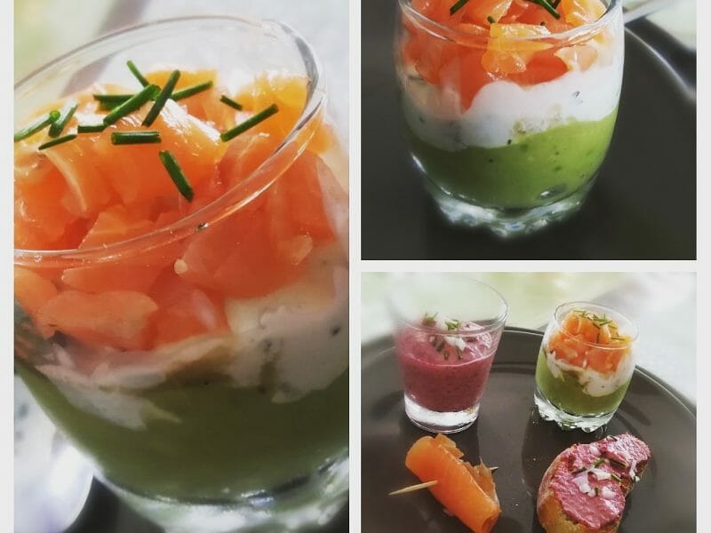 Cliquez pour zoomer ! Verrines saumon avocat Thermomix par Cocotte 49