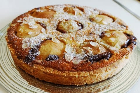Cliquez pour zoomer ! Tarte poires et chocolat Thermomix par Cocotte 49