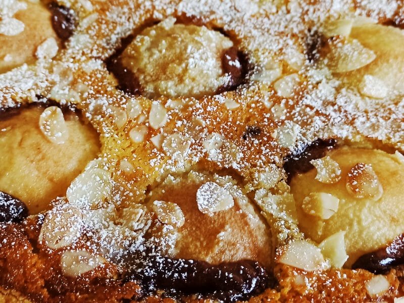 Cliquez pour zoomer ! Tarte poires et chocolat Thermomix par Cocotte 49