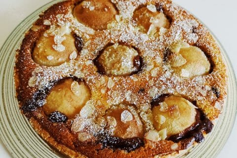 Cliquez pour zoomer ! Tarte poires et chocolat Thermomix par Cocotte 49