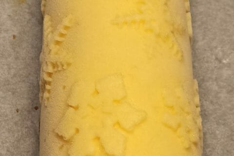 Cliquez pour zoomer ! Bûche glacée mangue et framboise Thermomix par Cocotte 49