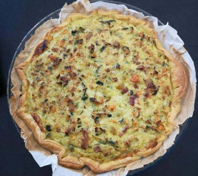 Cliquez pour zoomer ! Tarte courgettes et carottes Thermomix par Barbara45