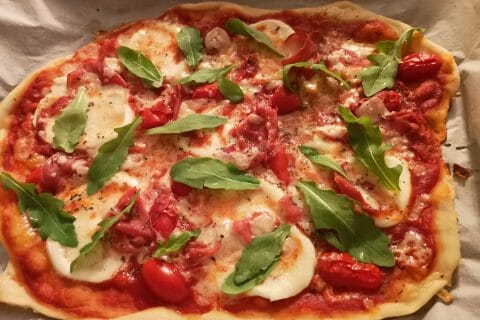 Cliquez pour zoomer ! Pâte à pizza Thermomix par Nini-974