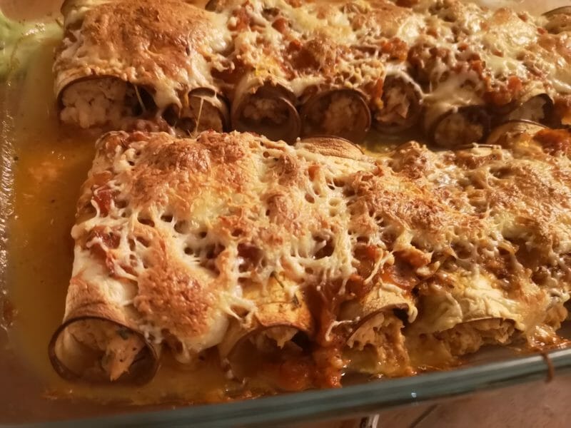 Cliquez pour zoomer ! Cannelloni d’aubergine Thermomix par Nini-974