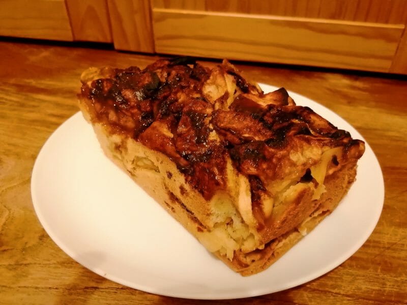 Cliquez pour zoomer ! Cake aux pommes à l’ancienne Thermomix par momix49100