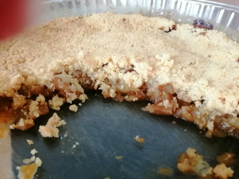 Cliquez pour zoomer ! Crumble aux Pommes Thermomix par momix49100