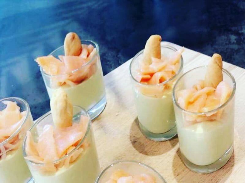 Cliquez pour zoomer ! Mousse d’asperges au saumon fumé Thermomix par blondie1411