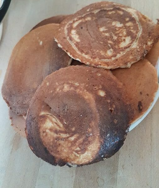Cliquez pour zoomer ! Pancakes à la banane Thermomix par Filo77