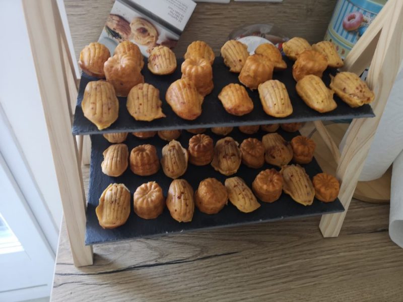 Cliquez pour zoomer ! Madeleines au chorizo Thermomix par meryem07