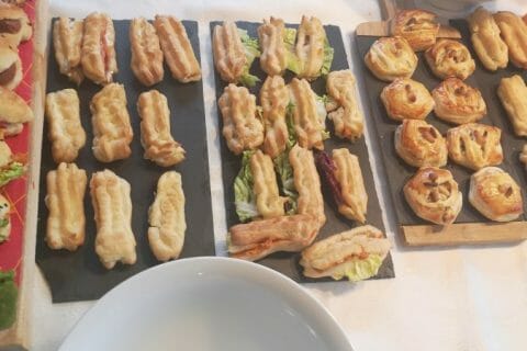 Cliquez pour zoomer ! Mini éclairs au saumon fumé Thermomix par meryem07