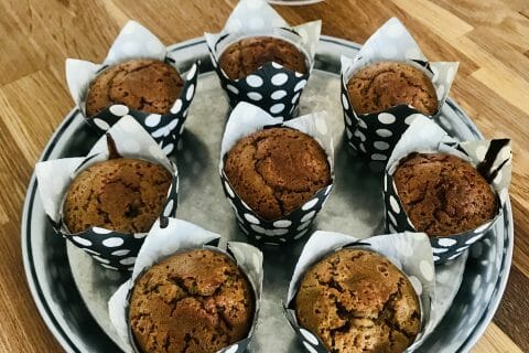 Cliquez pour zoomer ! Muffins au café et aux dattes Thermomix par Crac-91