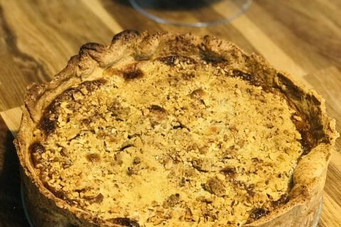 Cliquez pour zoomer ! Tarte aux pommes façon crumble Thermomix par Crac-91