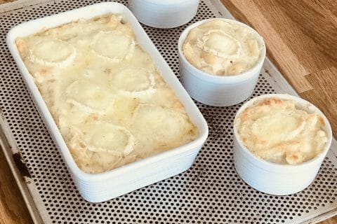 Cliquez pour zoomer ! Gratin de pennes aux champignons Thermomix par Crac-91