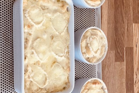Cliquez pour zoomer ! Gratin de pennes aux champignons Thermomix par Crac-91