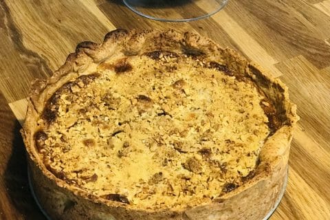 Cliquez pour zoomer ! Tarte aux pommes façon crumble Thermomix par Crac-91