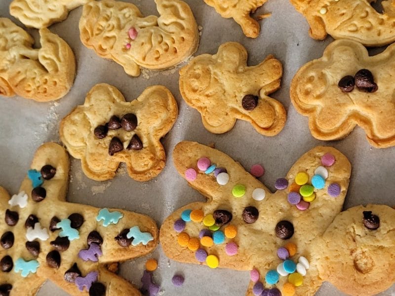 Cliquez pour zoomer ! Sablés sucrés à la vache qui rit Thermomix par bouboucourage