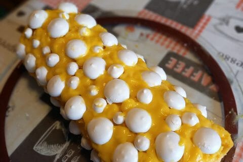 Cliquez pour zoomer ! Bûche au citron meringuée Thermomix par Fredouilli