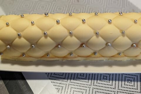 Cliquez pour zoomer ! Bûche au citron meringuée Thermomix par Fredouilli