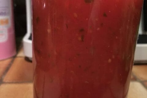 Cliquez pour zoomer ! Coulis de tomates au Thermomix