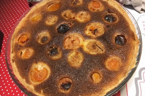 Cliquez pour zoomer ! Tarte amandine aux abricots au Thermomix
