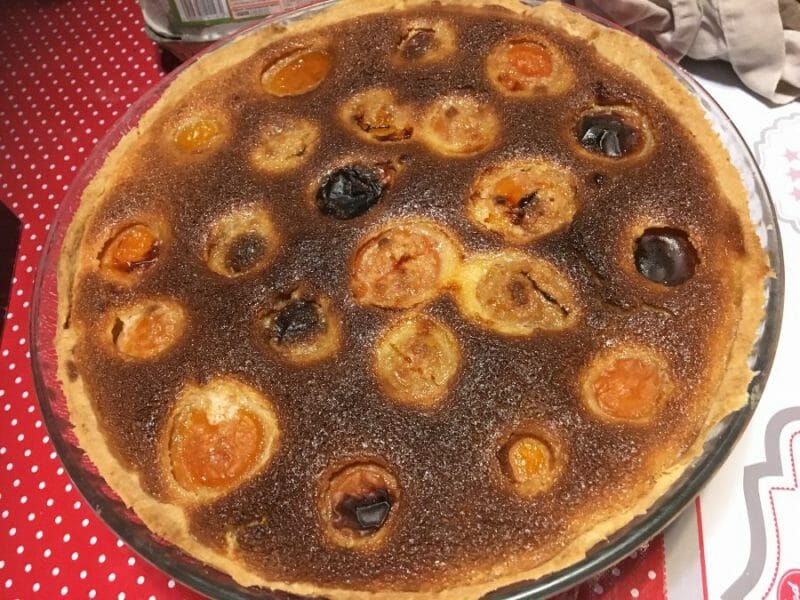 Cliquez pour zoomer ! Tarte amandine aux abricots Thermomix par clove