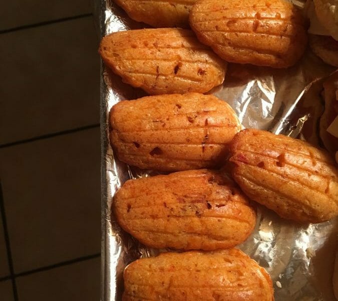 Cliquez pour zoomer ! Madeleines au chorizo Thermomix par clove