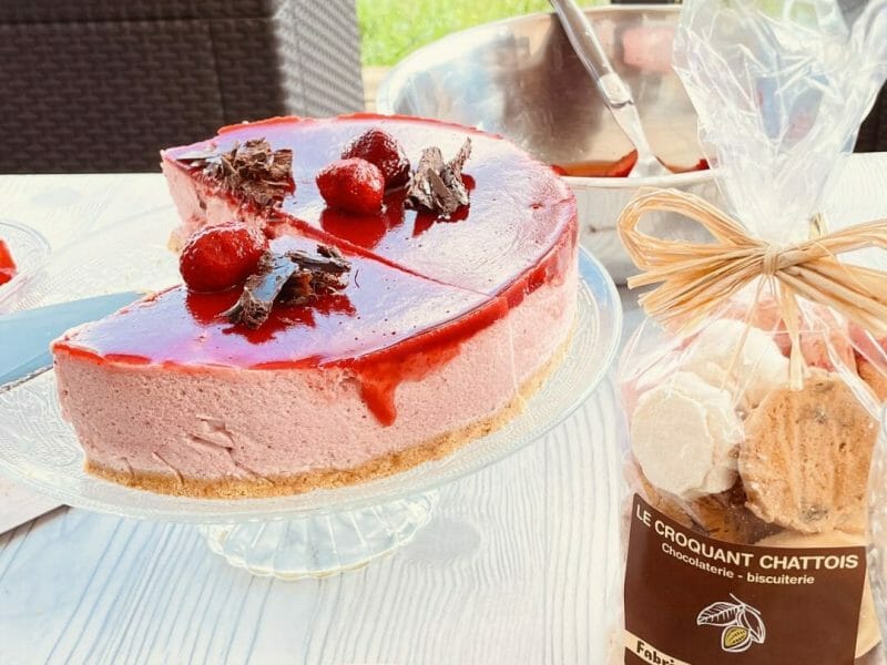 Cliquez pour zoomer ! Bavarois aux fraises Thermomix par Loulou2607