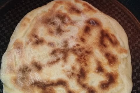 Cliquez pour zoomer ! Naans au fromage au Thermomix