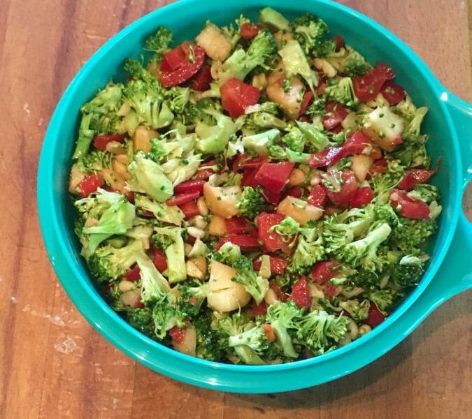 Cliquez pour zoomer ! Salade de brocolis Thermomix par charabia